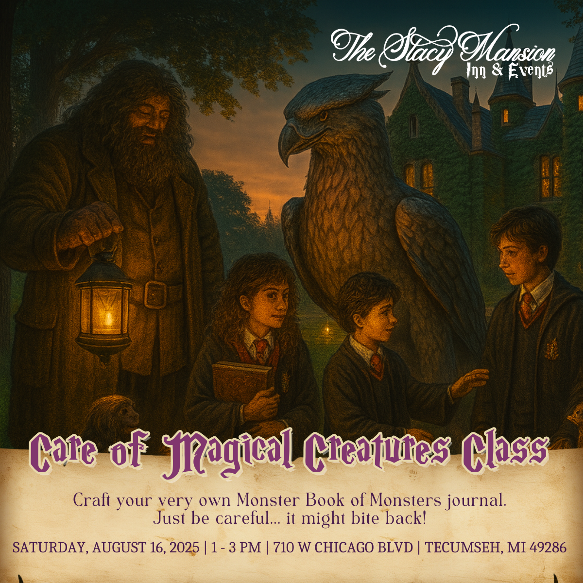 Wizarding Weekend: Care of Magical Creatures Class