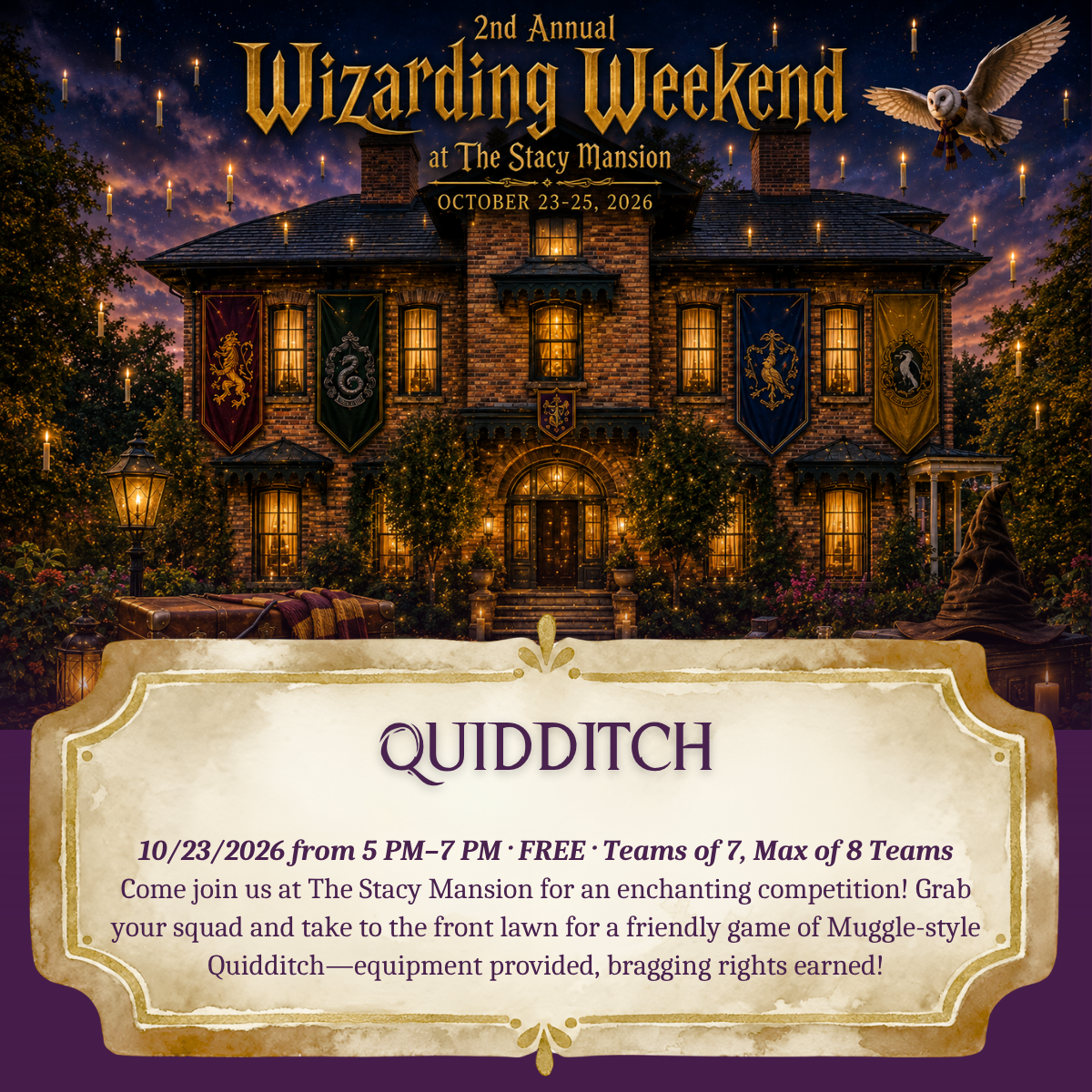 2026 Wizarding Weekend Class - Quidditch
