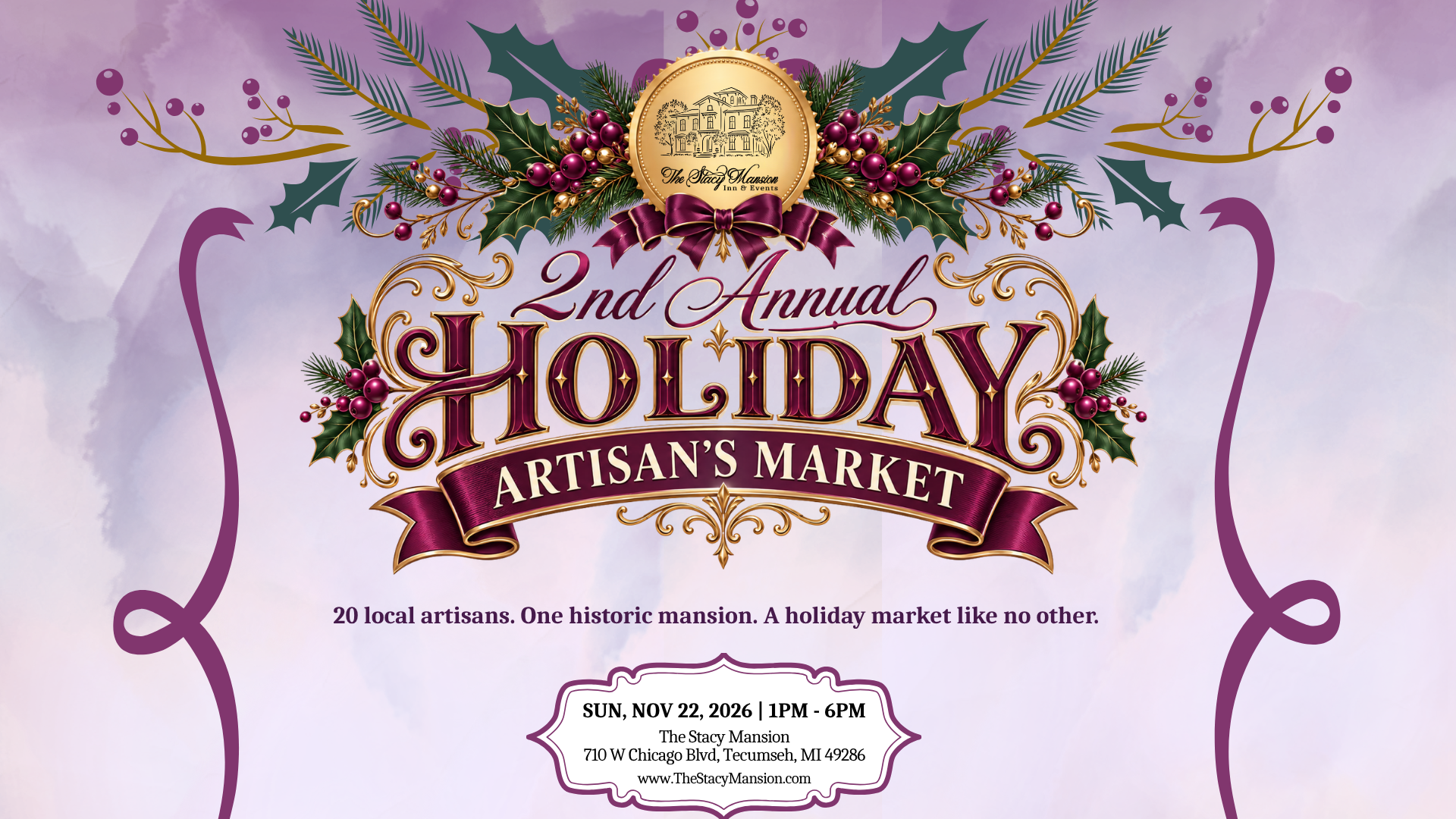 2026 Holiday Artisan's Market - Promo