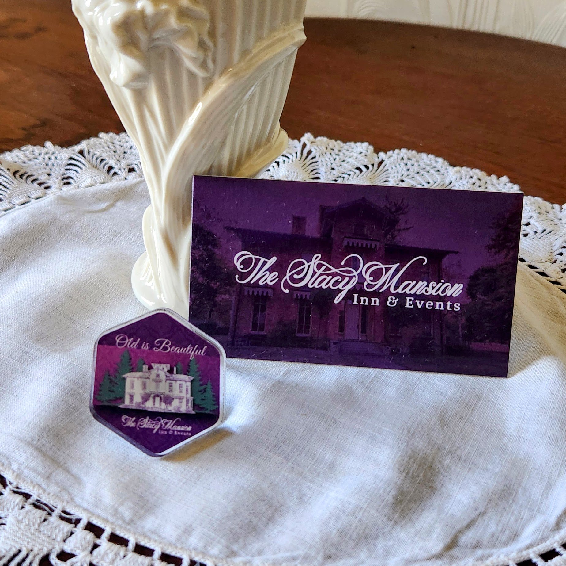 The Stacy Mansion 1.5" Pin