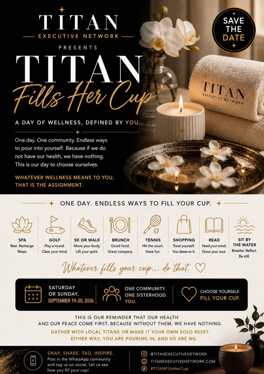 TITAN Fills Her CUP