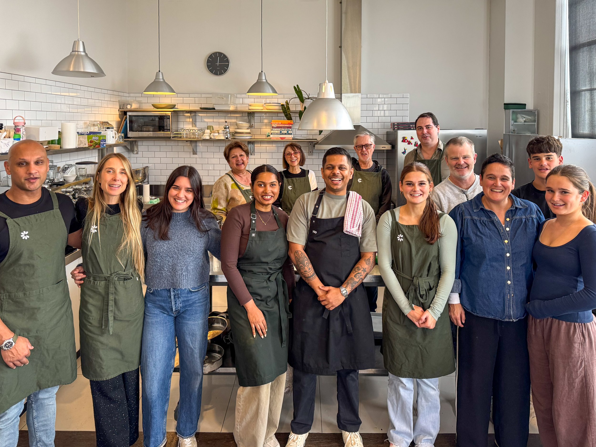 cooking class students 2025