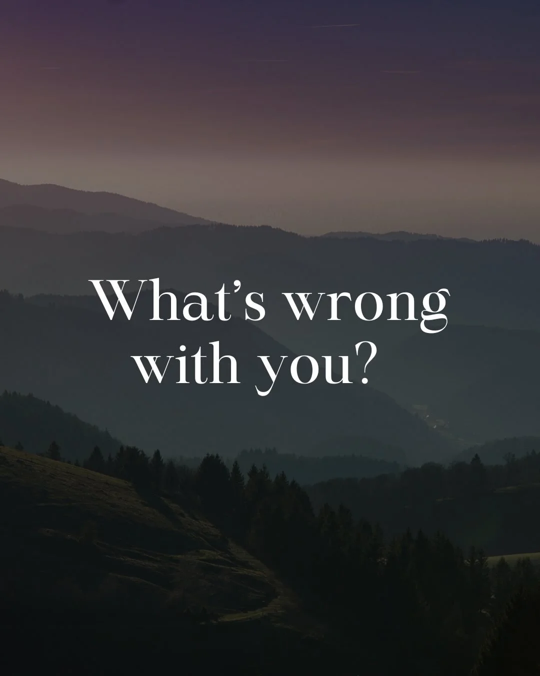 Stop putting your trust in things you can buy. You are the most effective avenue for change.
