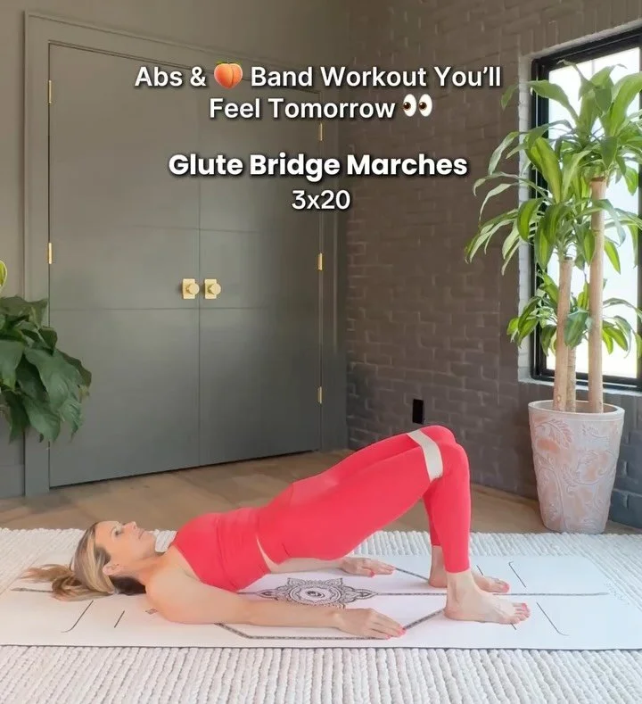 It&rsquo;s not about doing more, it&rsquo;s about doing things with intention (everywhere in life &amp; esp on the mat). 

Precision, control, and consistency create the real results. This ab and glute workout will help you feel stronger and more con