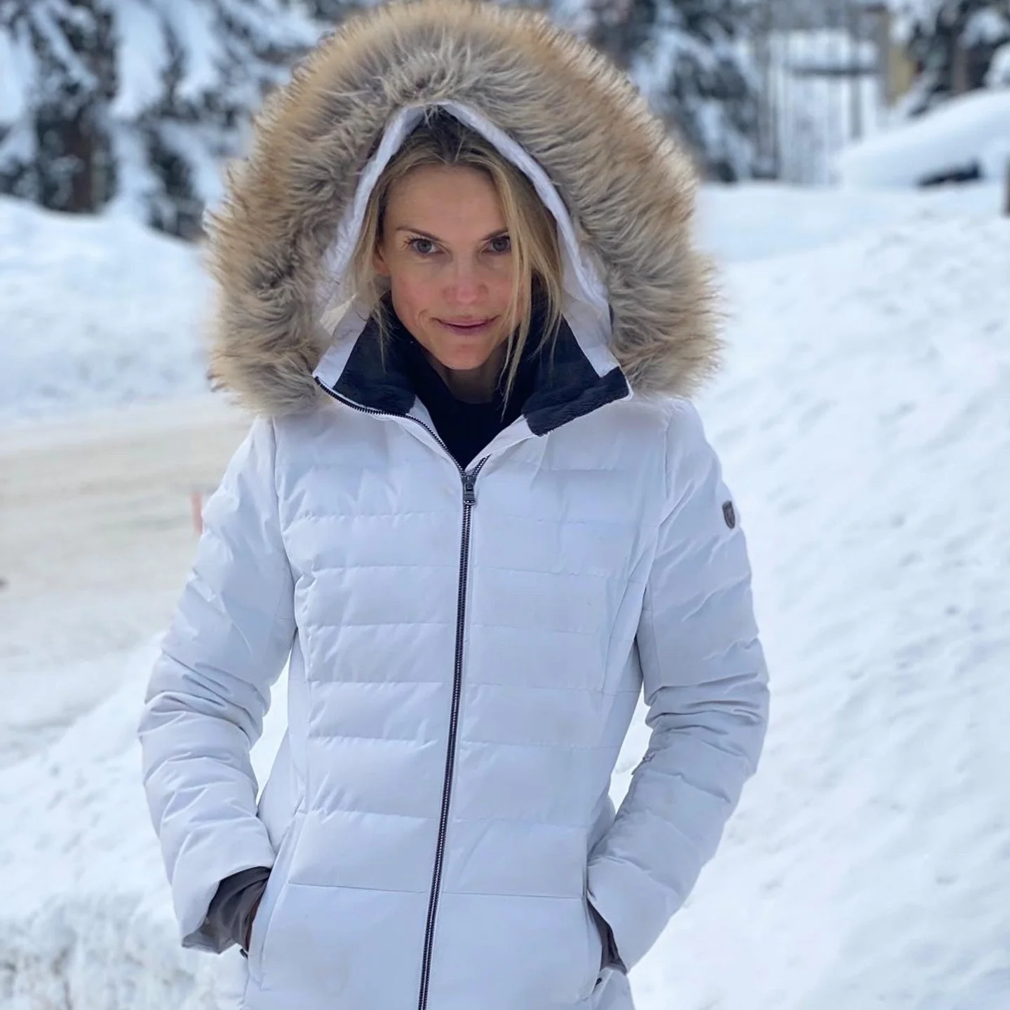 Right in my happy place 🤍❄️