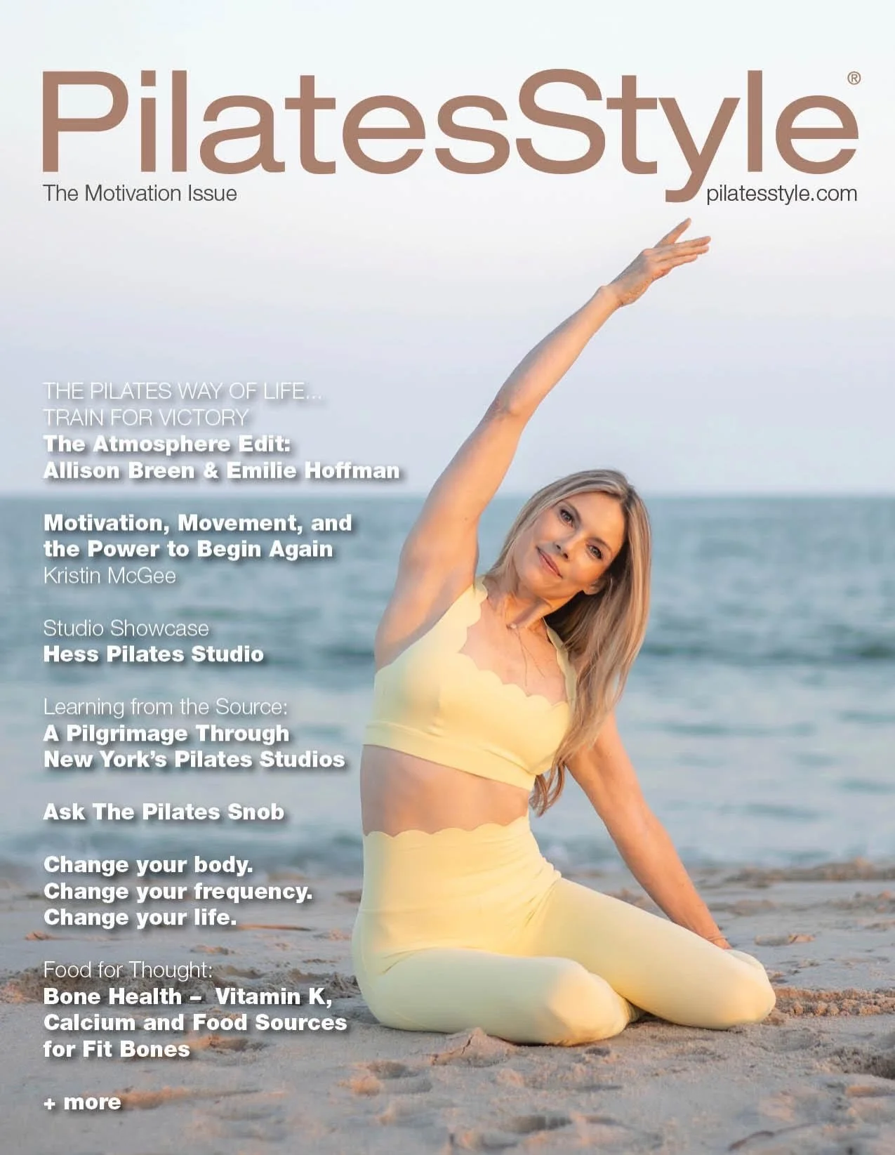 I shot my first Pilates Style cover about 20 years ago (I think!) and here we are again. Pilates keeps evolving, and honestly, so do we. I wrote about it on Substack today, and you&rsquo;ll also find the link there to the Pilates Style digital magazi