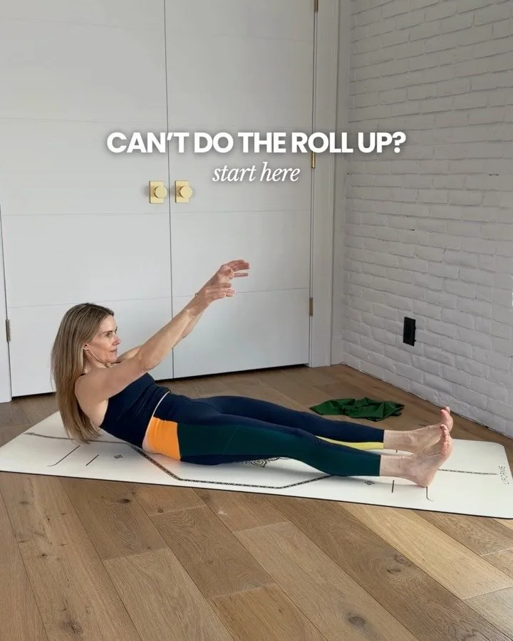 I&rsquo;ve been teaching and practicing Pilates for 30+ years and the roll up is still something I approach with respect.

That&rsquo;s also why I tell people: if it feels hard, nothing is wrong with you.

The roll up is a layered movement. It asks f