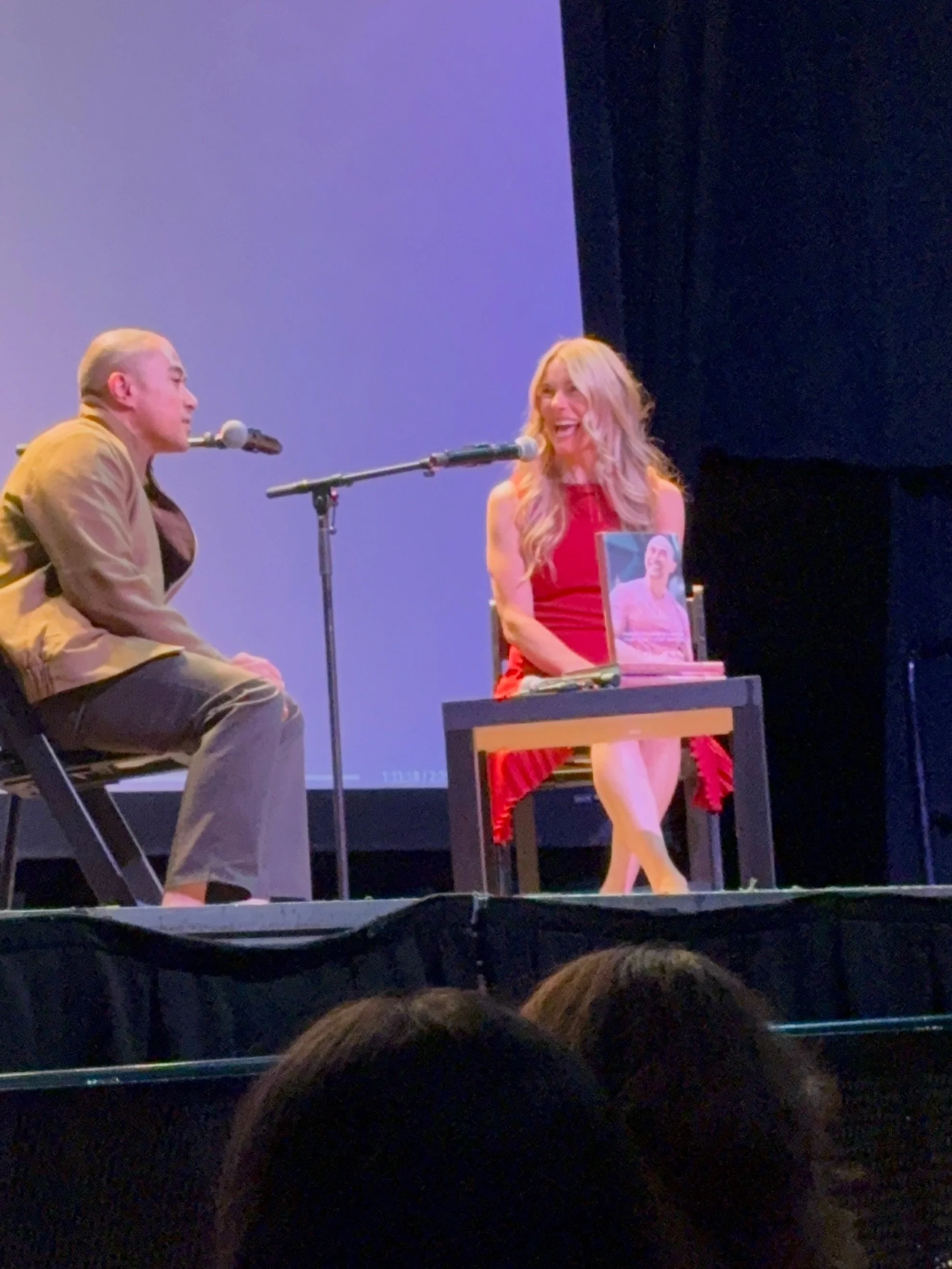 Tuesday night I got to moderate my dear friend @yoiamsamyo at his Denver book event for The Monk&rsquo;s Mindset: Finding Stillness in a World That Won&rsquo;t Stop Moving. Sam spent time as a Buddhist monk in his 20s and honestly when you are in a r