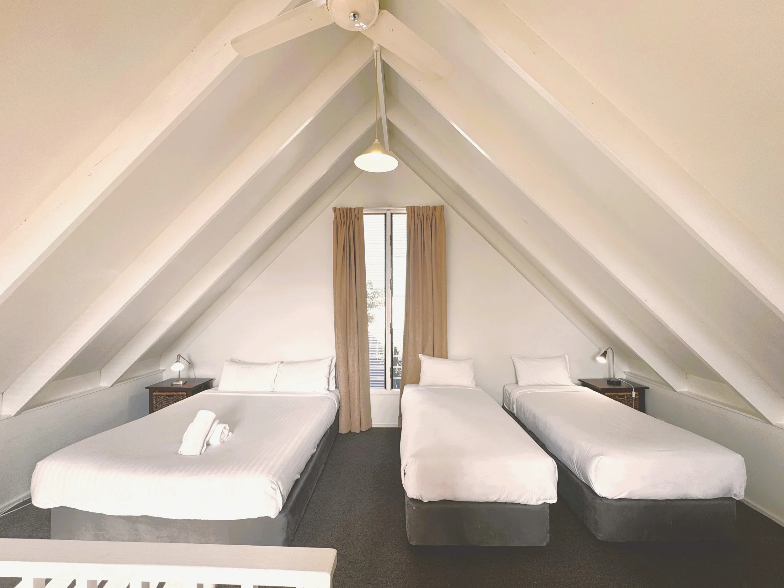 Chalet 12 loft bedroom (2).jpeg