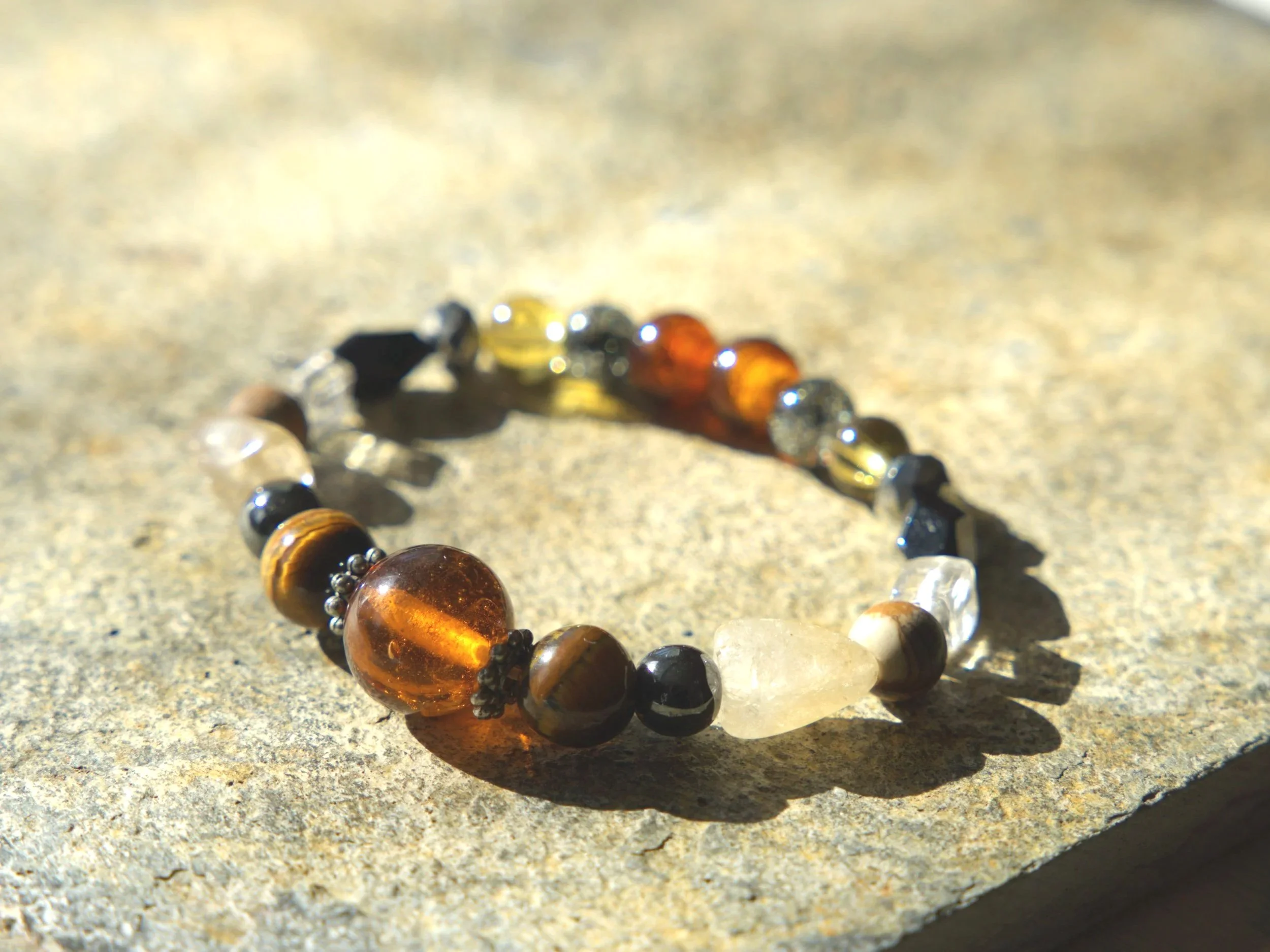 B8+Brown+Clear+Glass+Tiger+Eye+Hematite+Citrine+Jasper+Cracked+Glass+2.jpg