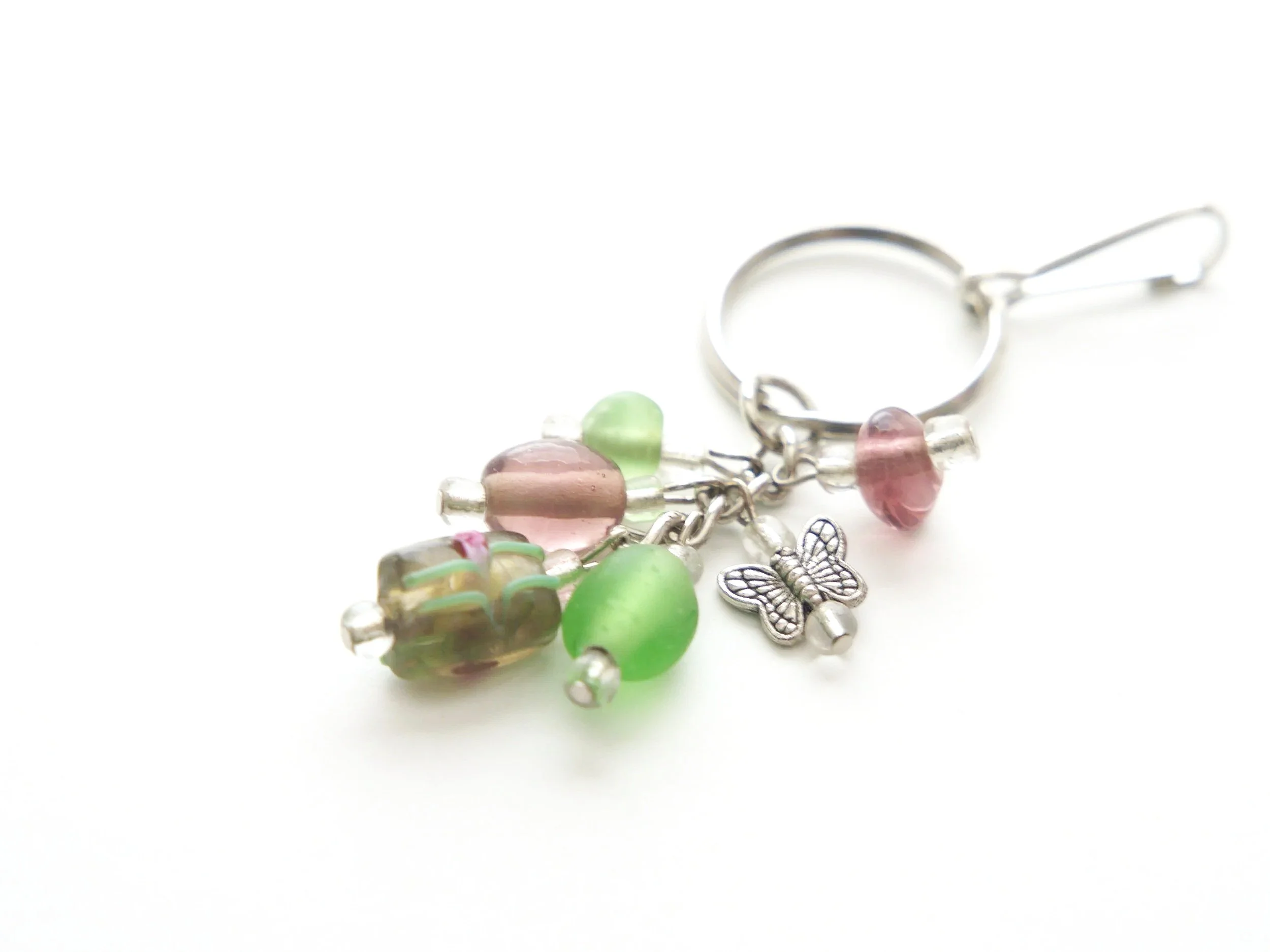 K28+Butterfly+Green+Floral+Lampwork+Clear+Pink+Green+1.jpg