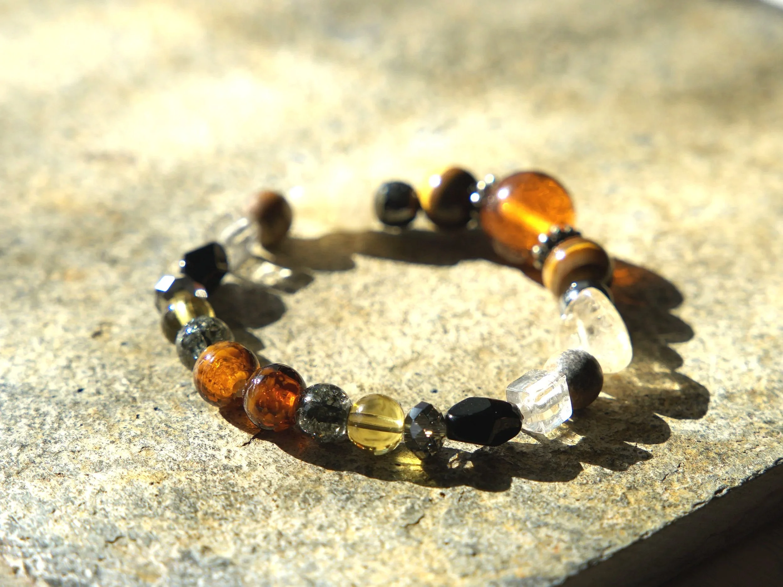 B8+Brown+Clear+Glass+Tiger+Eye+Hematite+Citrine+Jasper+Cracked+Glass+1.jpg