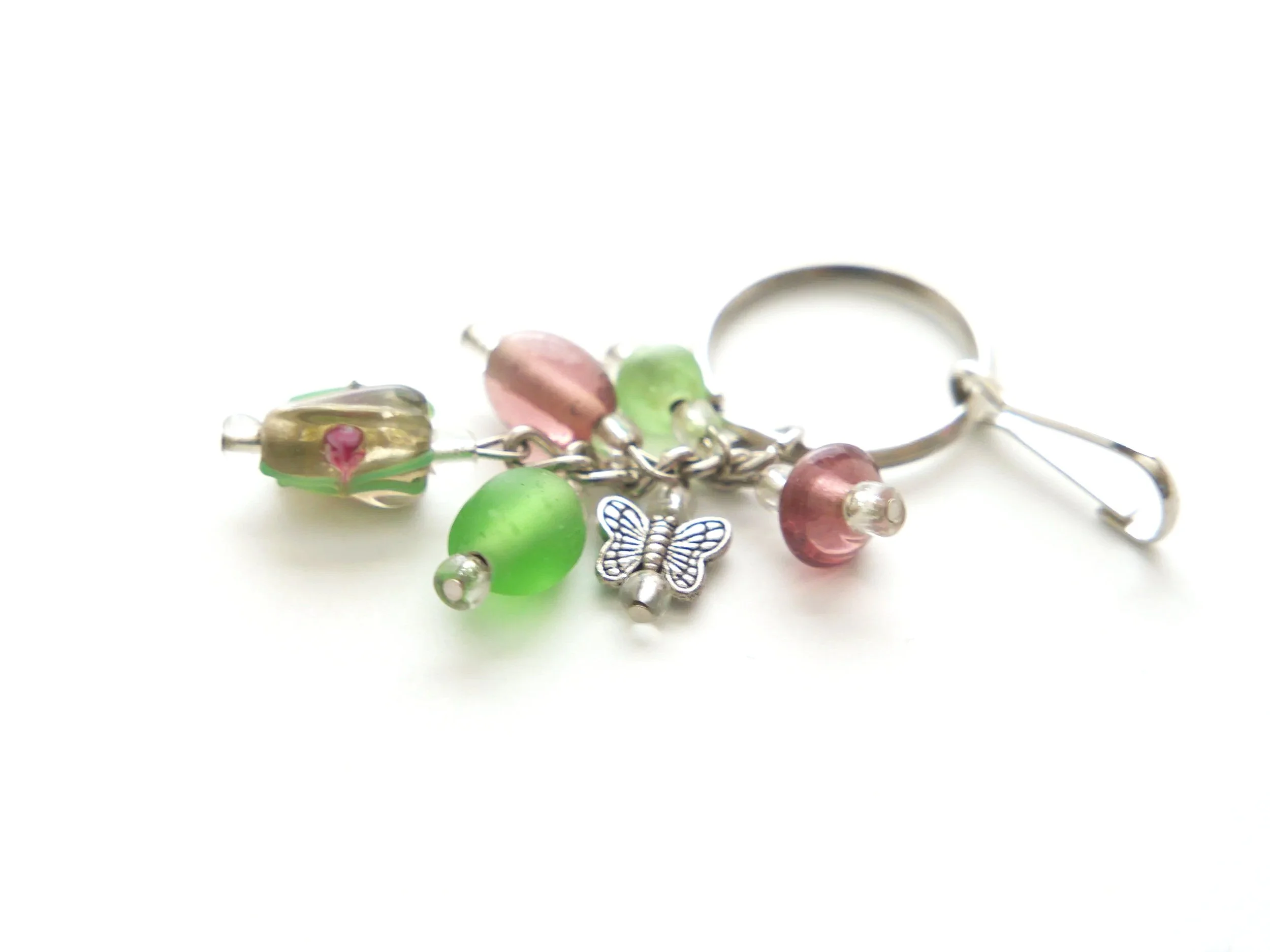 K28+Butterfly+Green+Floral+Lampwork+Clear+Pink+Green+2.jpg