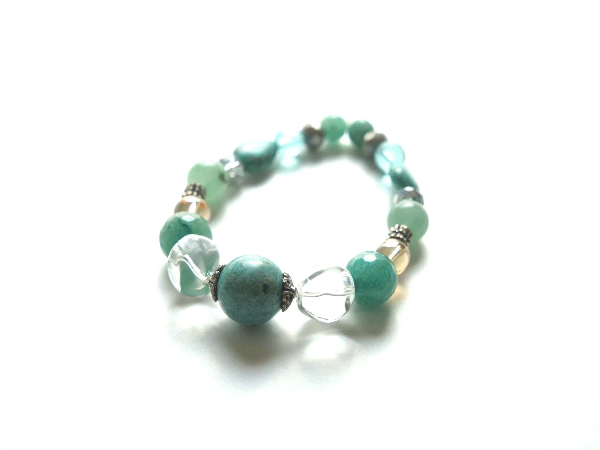 B59+Turquoise+Silver+Filigree+Glass+Agate+Aventurine+3.jpg