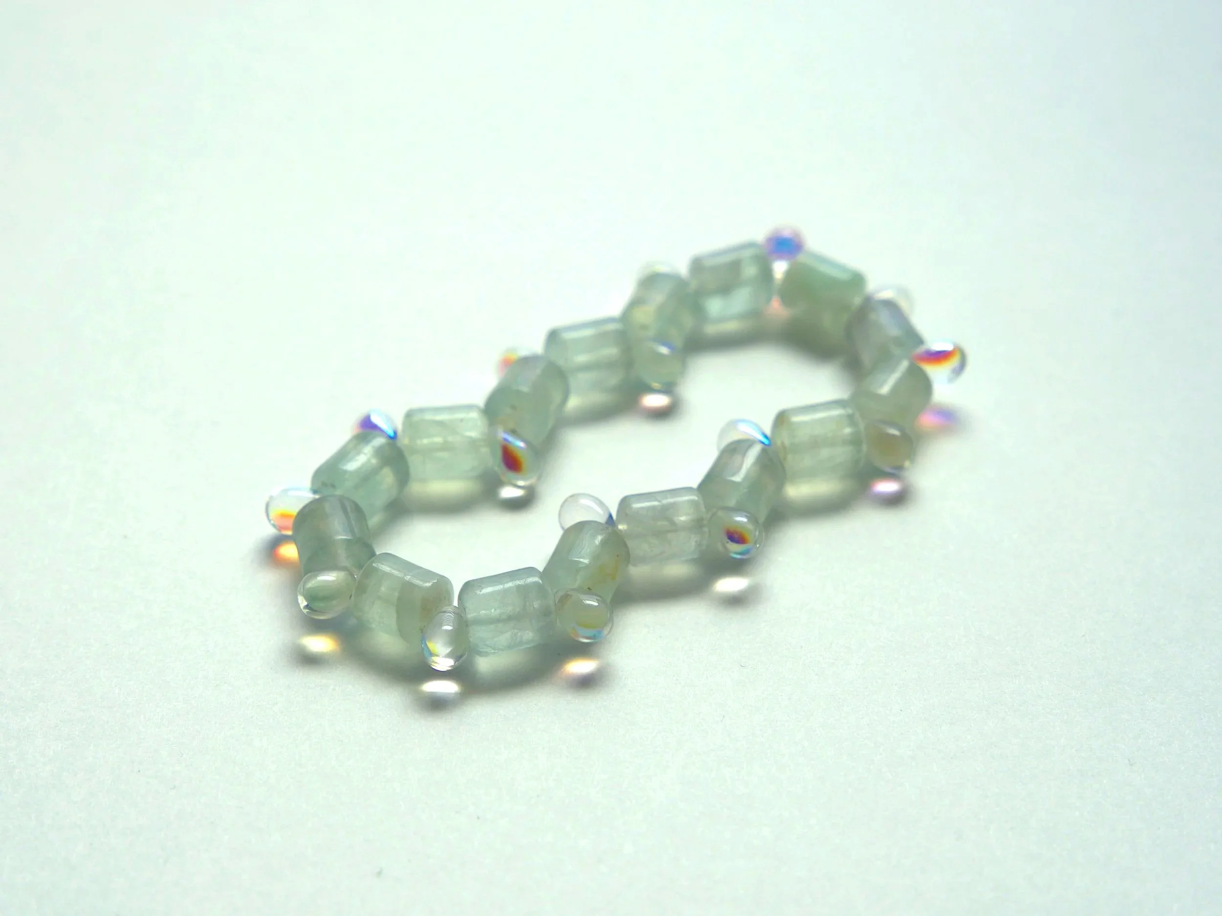B17+Flourite+cylinders+irridescent+clear+glass+2.jpg