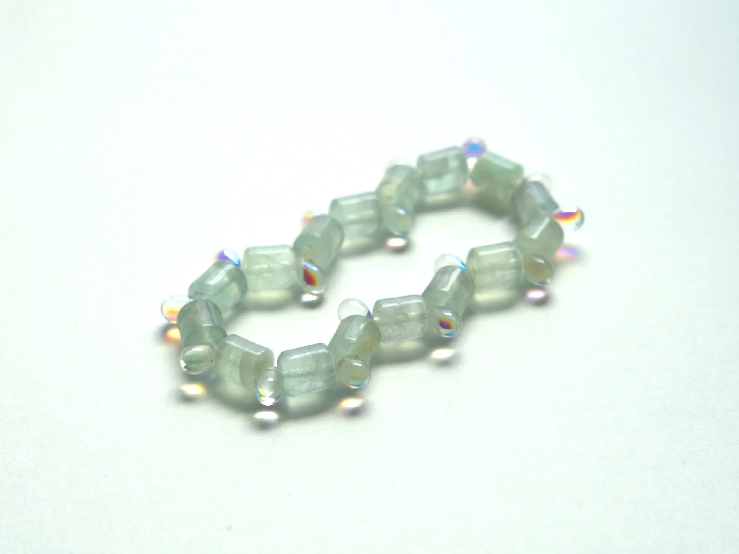 B17+Flourite+cylinders+irridescent+clear+glass+2.jpg