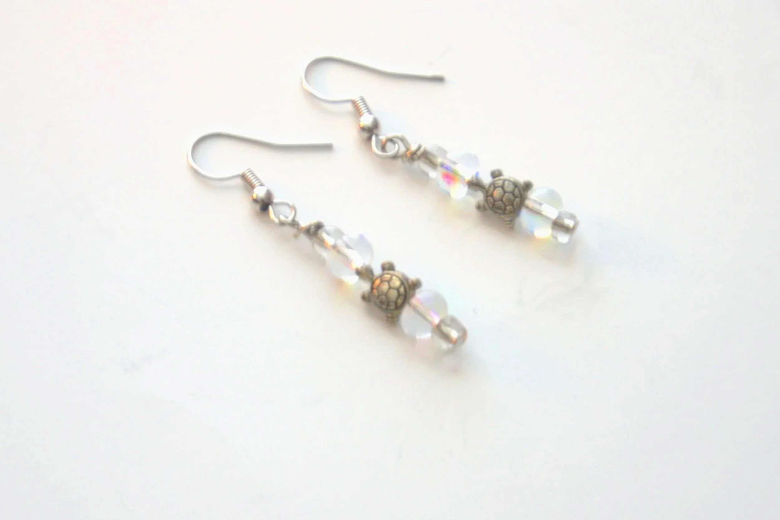 E67+Silver+Turtle+iridescent+crystal+earrings+1.jpg
