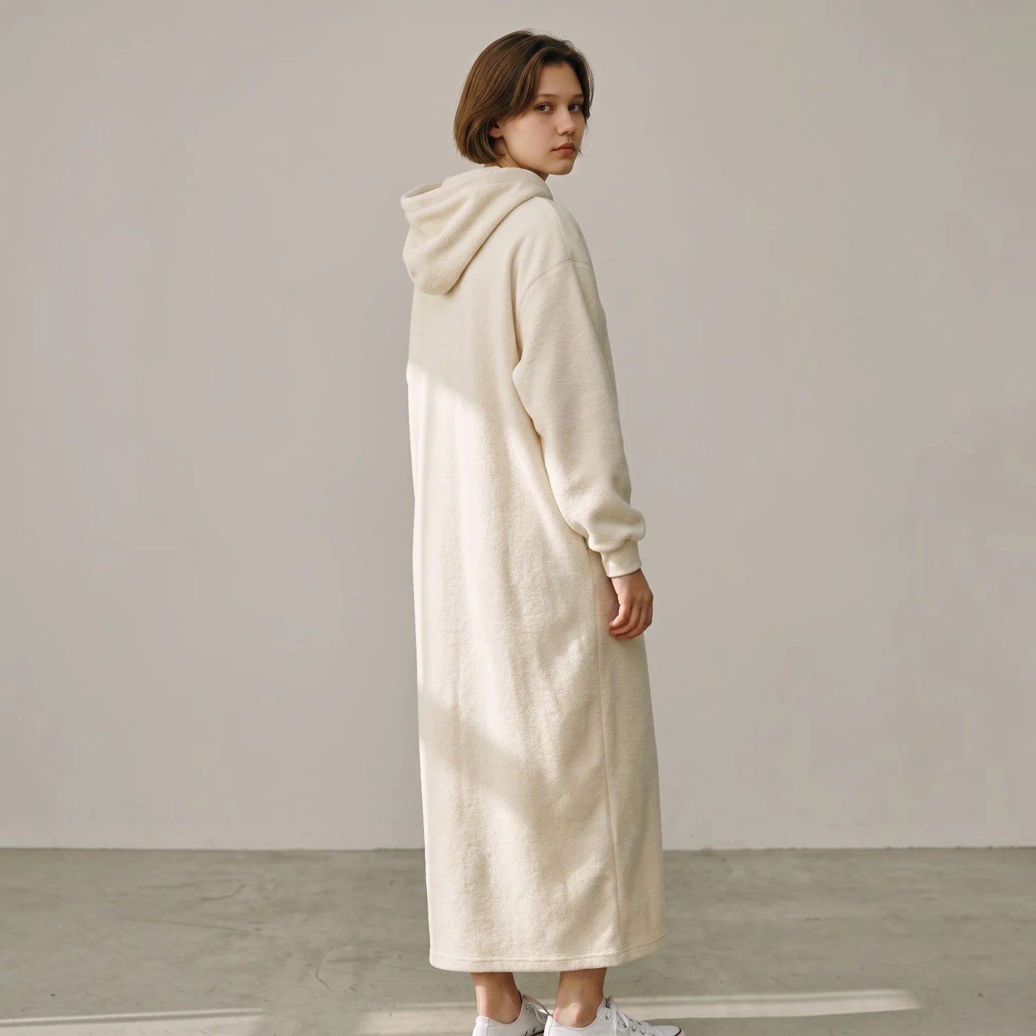 Hoodie Dress_With Model_ApricotV1..jpg