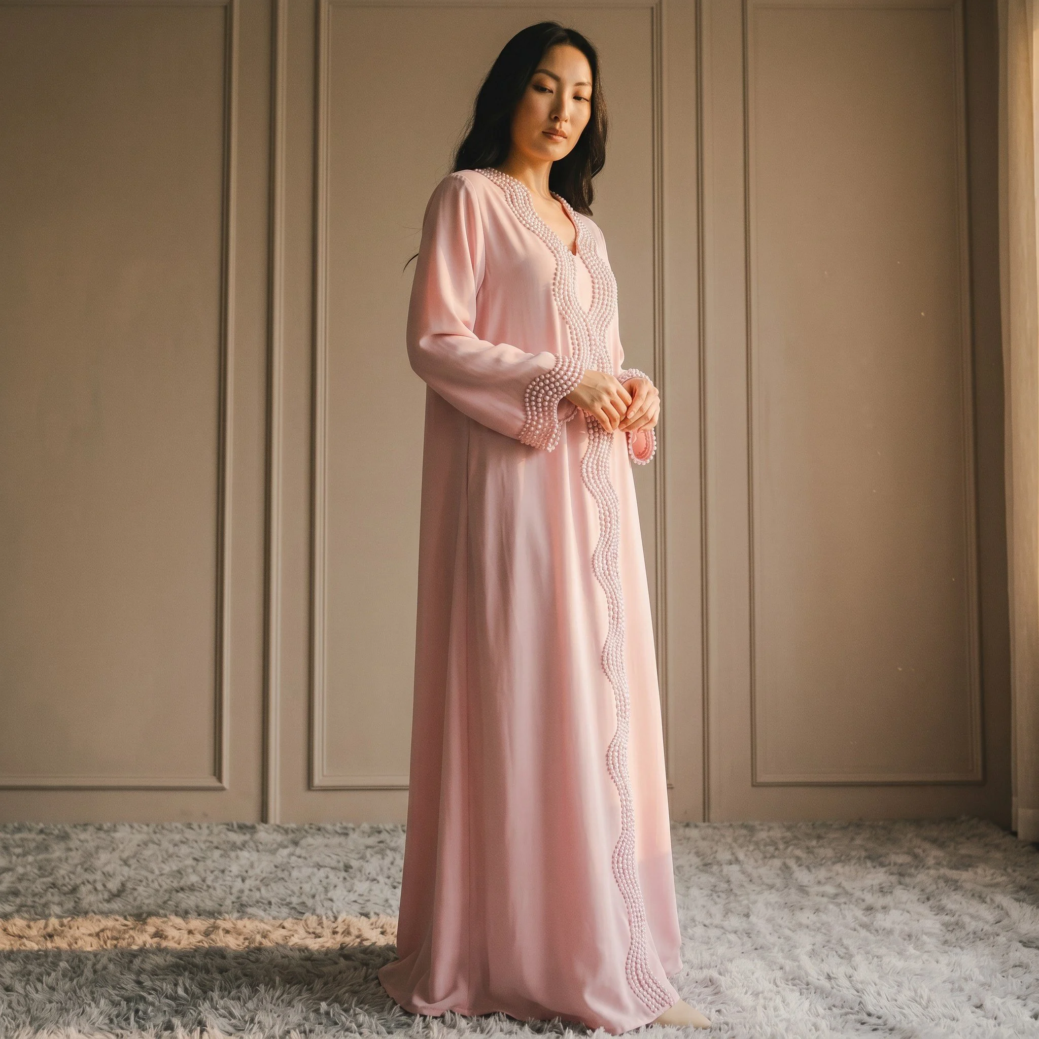 Pink Wave Abaya1.jpg
