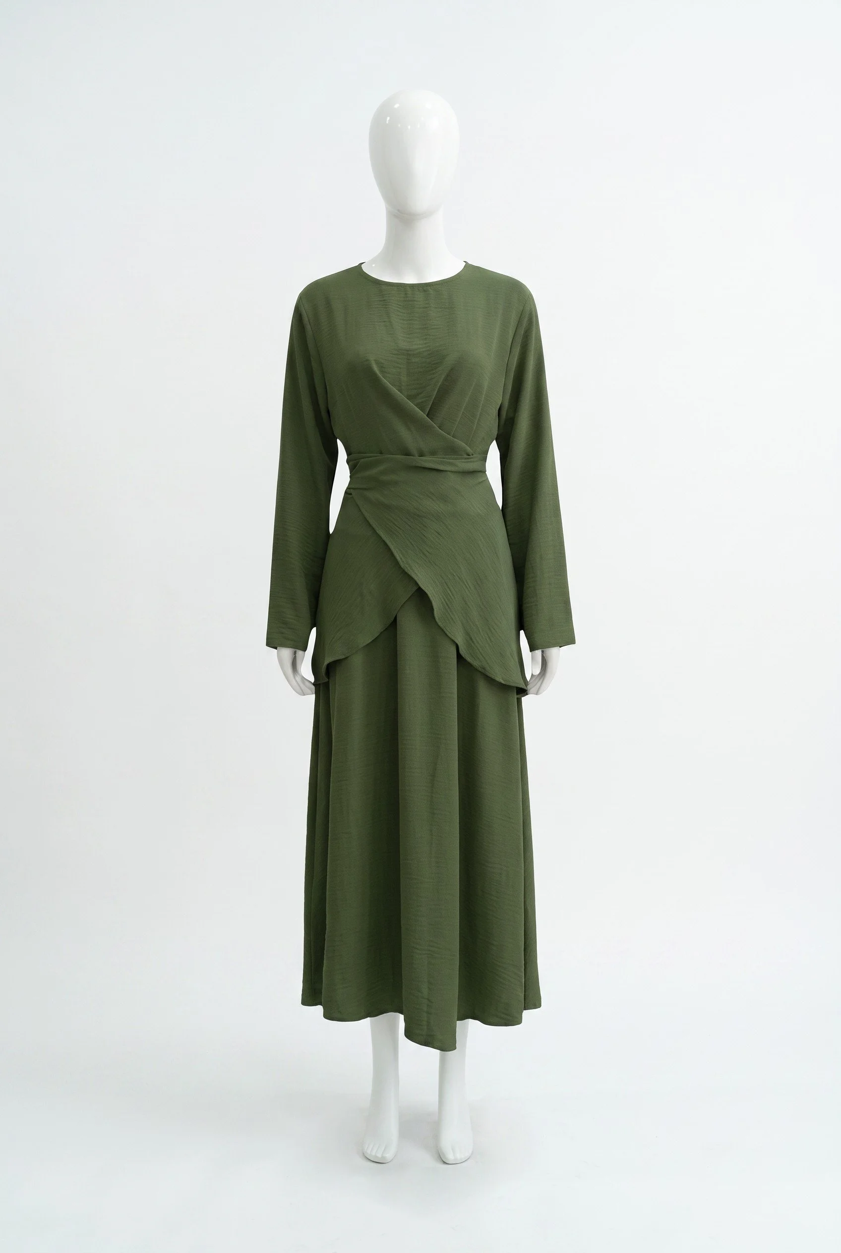 Abaya Shirt & Skirt set_Green.jpg