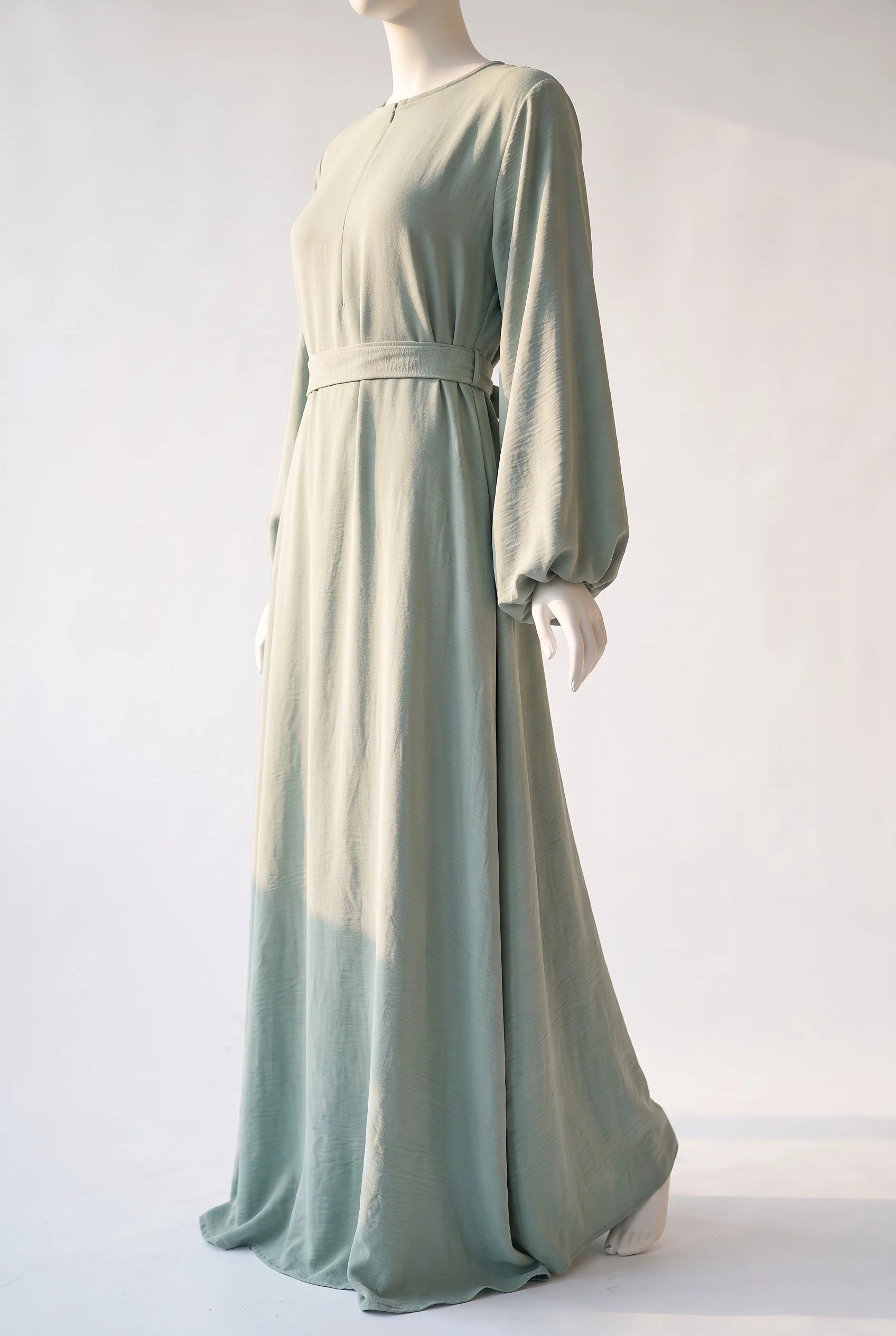 Blouson Sleeve Dress_LightGreen3.jpg
