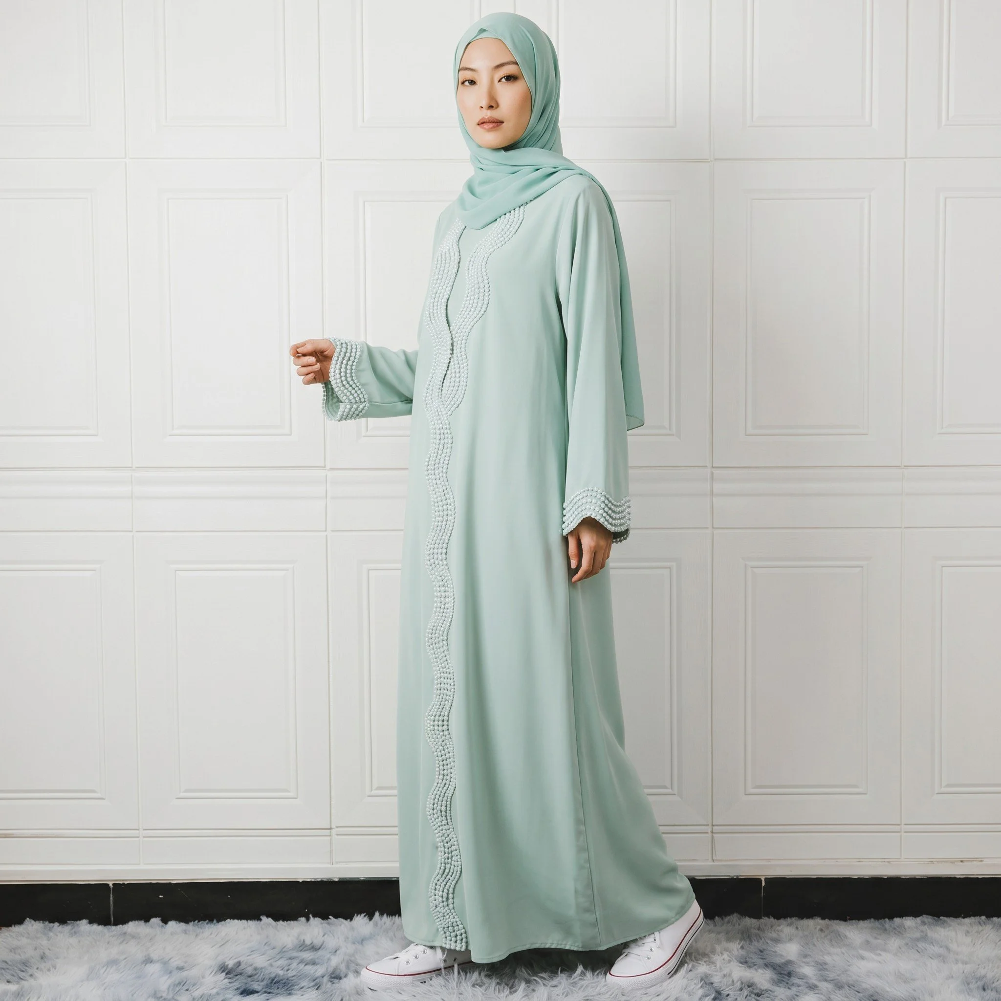 Green Wave Abaya2.jpg