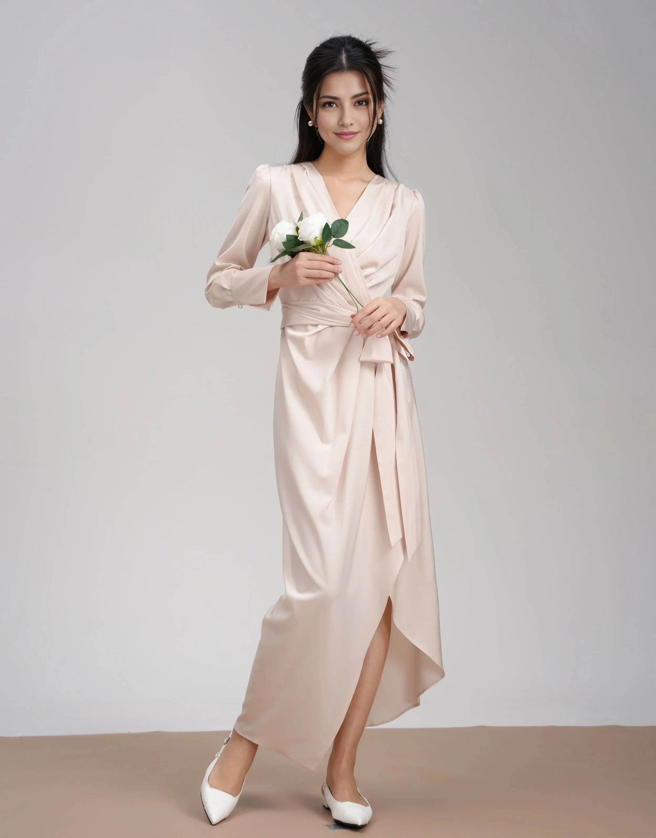 Harriet Dress with Sleeves