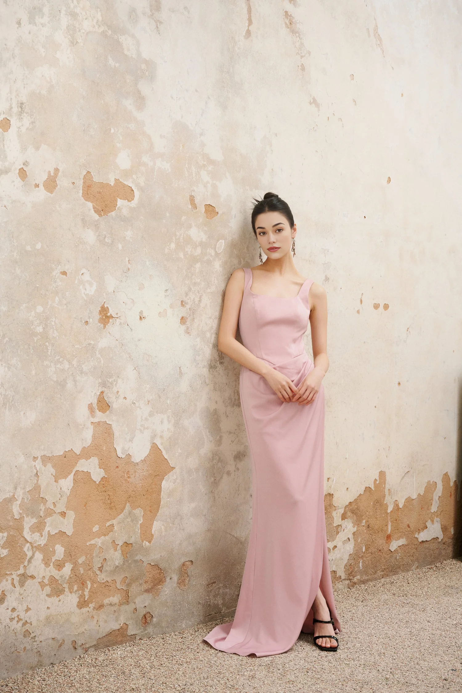 green emerald velvet dress The Cecilia Dress in Pink Peony Print 12