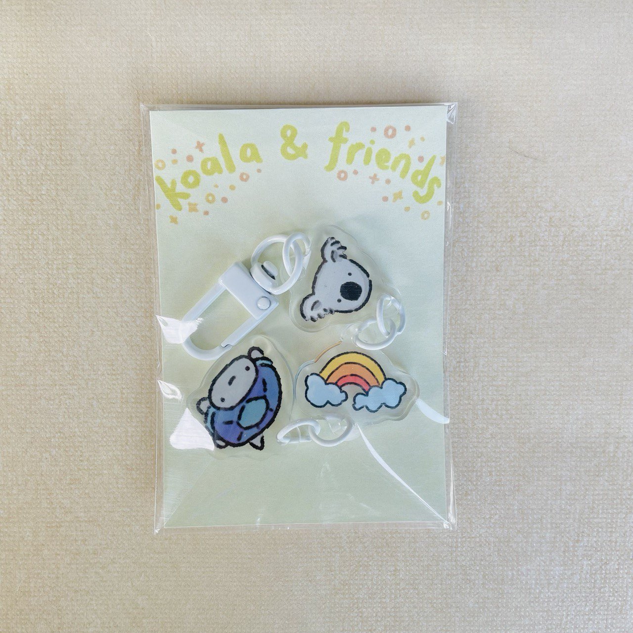 Koala and Friends Keychain