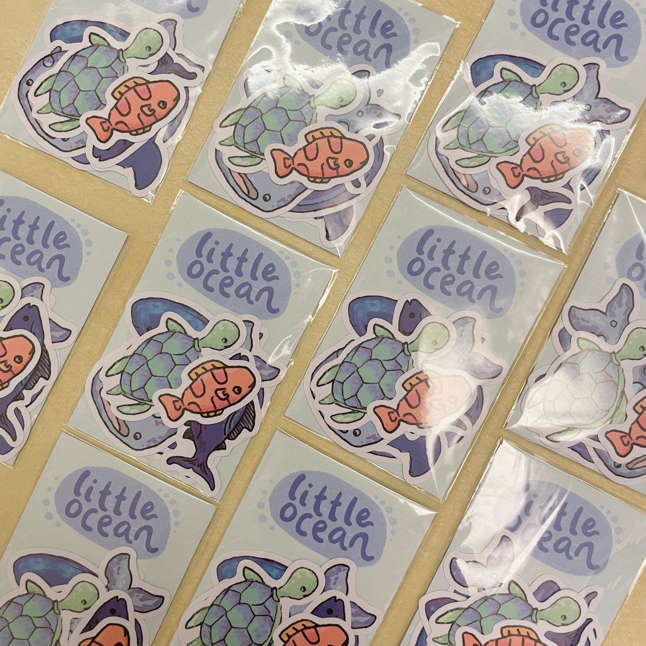 Little Ocean Sticker Set