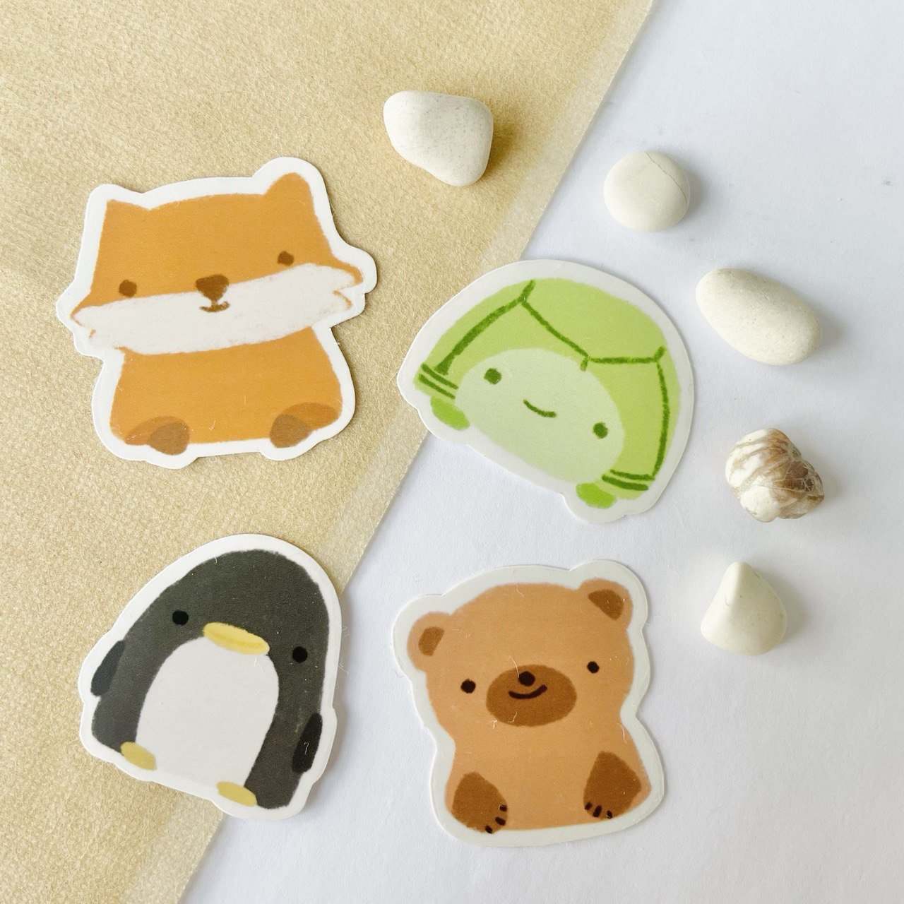 Small Animals Sticker Set