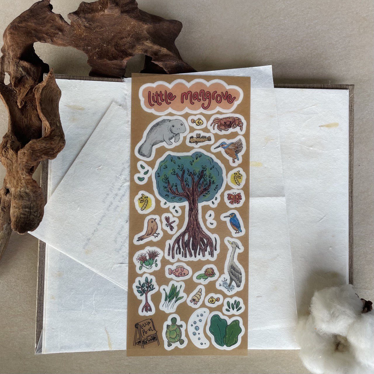 Little Mangrove Washi Sticker Sheet