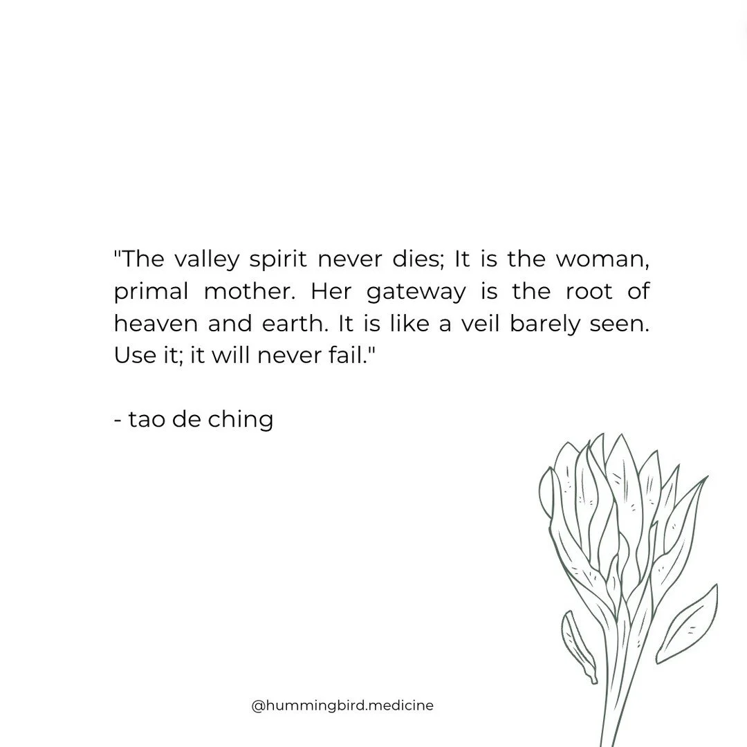 &ldquo;the valley spirit&rdquo;
the eternal nature 

&ldquo;primal mother&rdquo;
the nourishment and love that is basic reality

&ldquo;her gateway&rdquo;
the veil between the unformed and manifest reality, akin to a spiritual birth canal

&ldquo;use