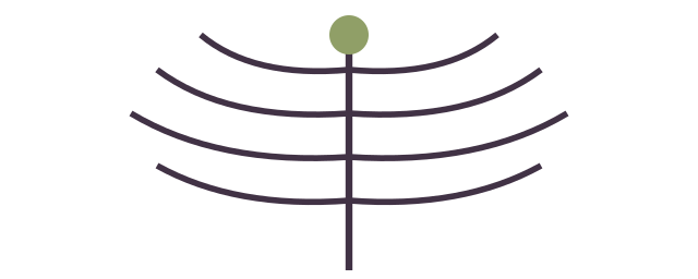 A diagram of a Hydra with six heads, each with five branches, and a single body at the top.