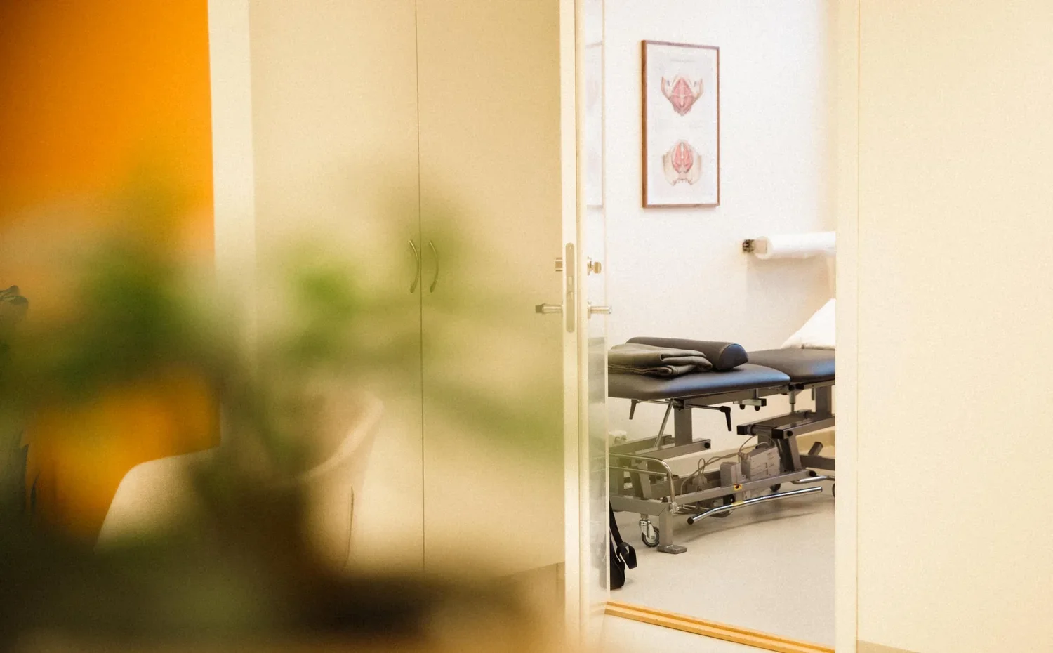 Behandlingsrom hos Vitalklinikken på Majorstuen