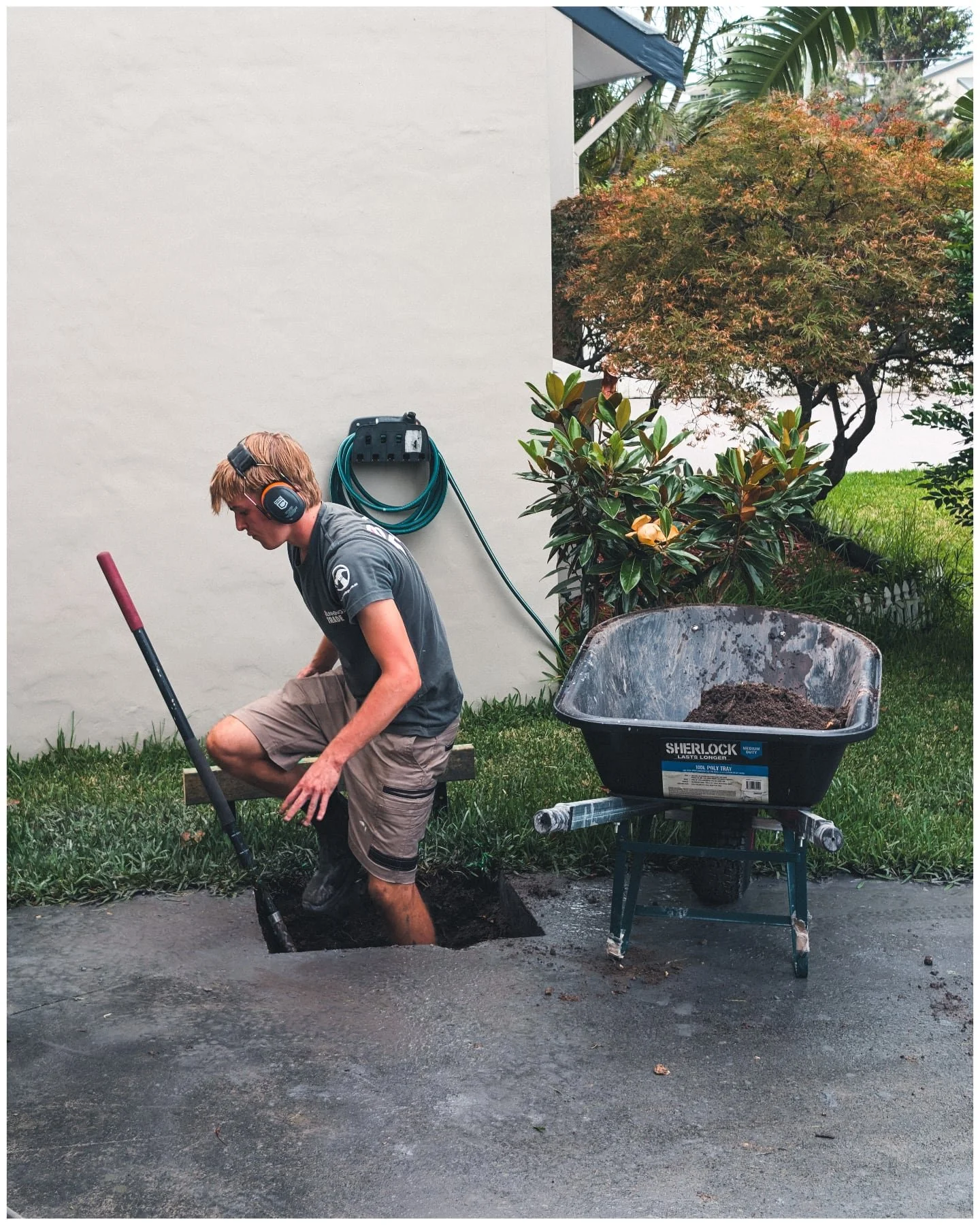 Jacko getting stuck in.

#go2theant