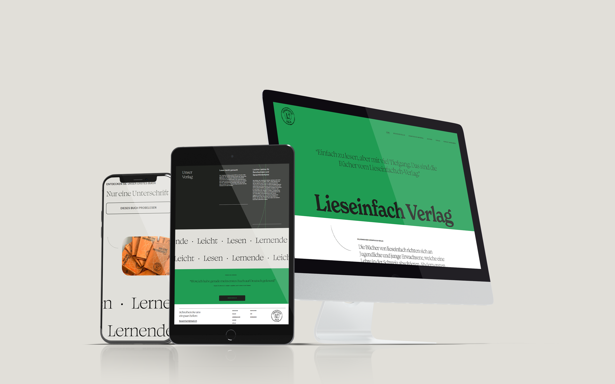 Website: Lieseinfach.ch