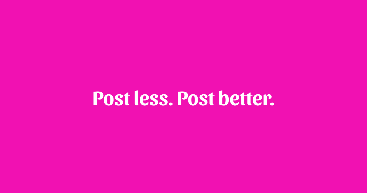 Social Media for Wellness Brands: Why Consistency Beats Content Volume