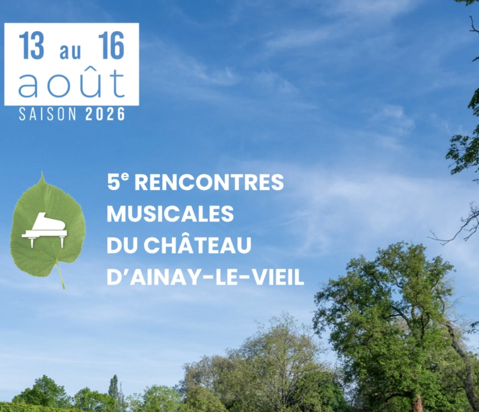 Concert de l’Académie des Rencontres Musicales d’Ainay-le-Vieil