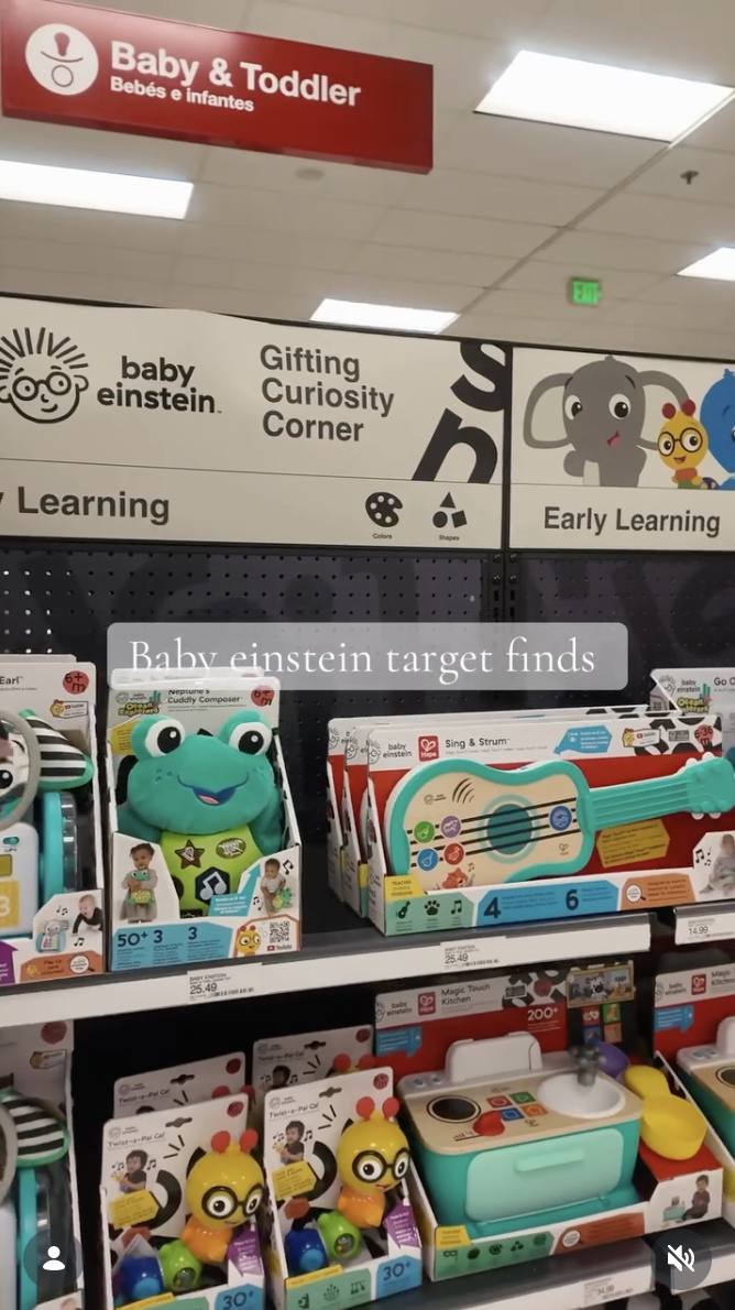 Baby Einstein's Gifting Curiosity Corner at Target