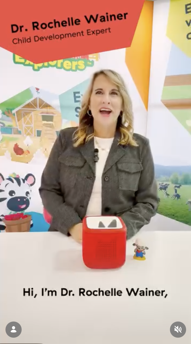 Expert Endorsement of Baby Einstein Farm Explorers Tonie Box