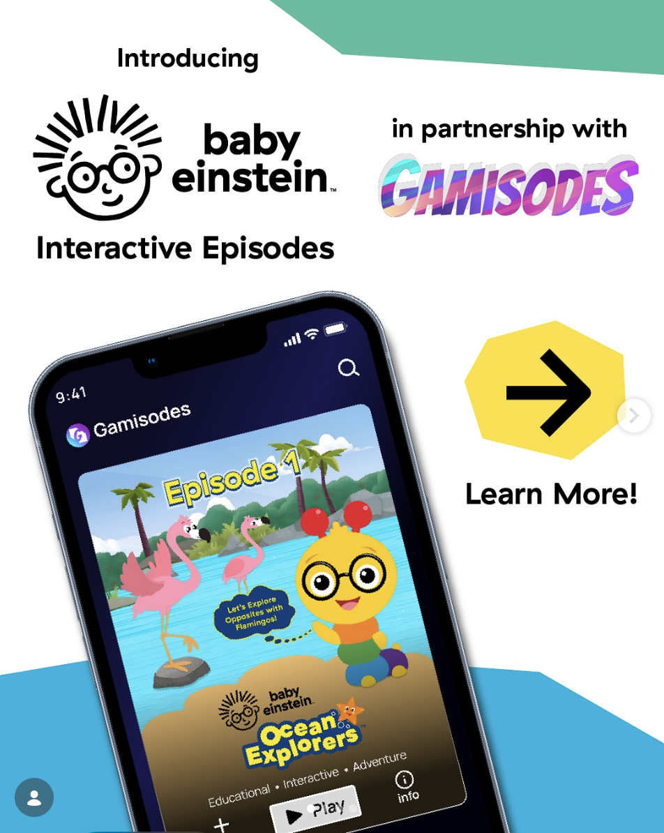 Baby Einstein Gamisodes Launch