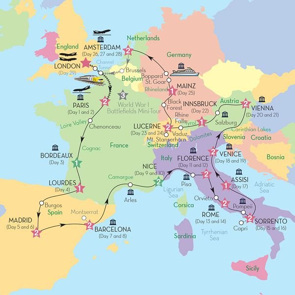 Top Tips for Touring Europe Like a Pro