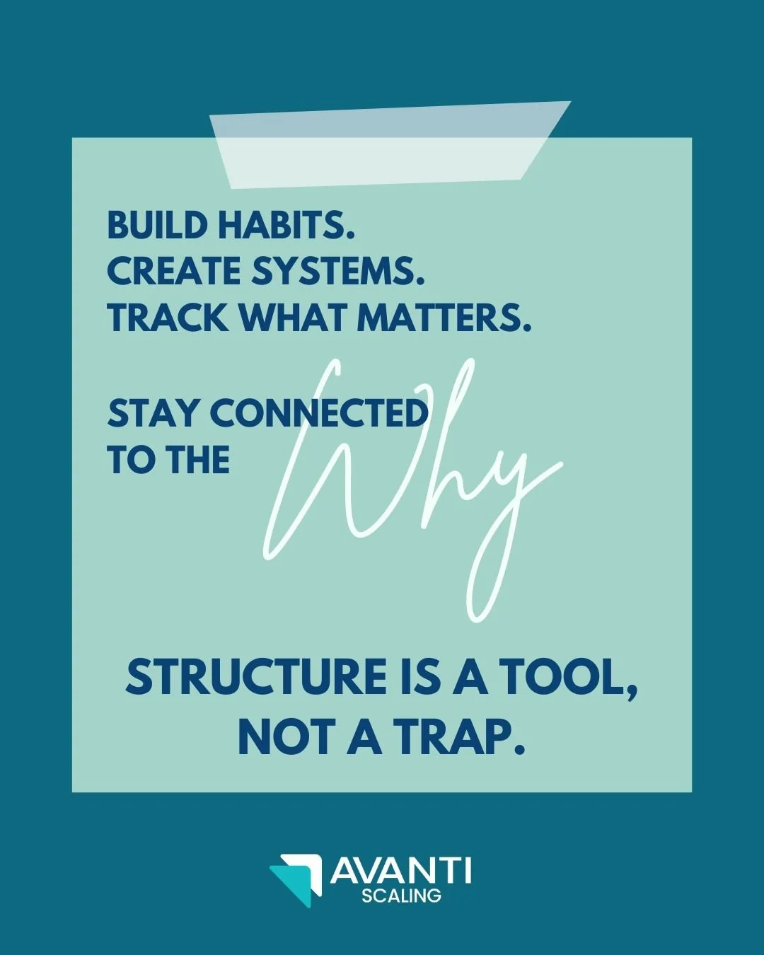 Last week, I skipped a habit I&rsquo;ve kept up all year.
Not by accident&mdash;on purpose.
And the world kept turning.

Because the real power isn&rsquo;t in the streak&mdash;it&rsquo;s in the structure behind it.

Build habits.
Create systems.
Trac