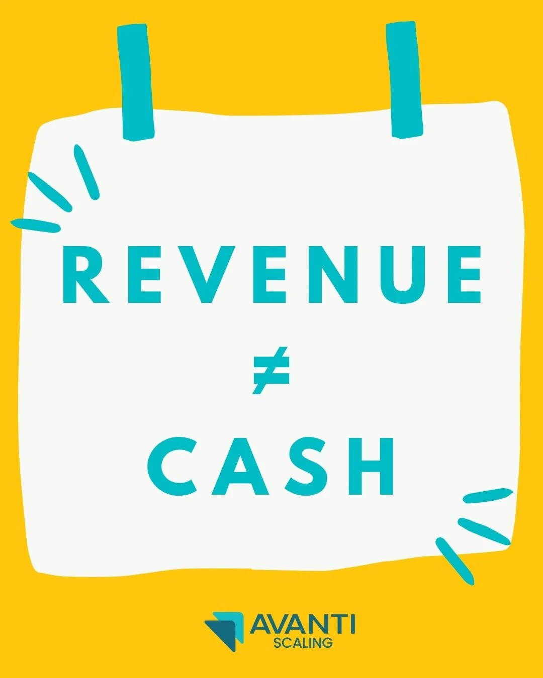 Growth feels good&mdash;until your bank account says otherwise.

Revenue &ne; cash.

Join me for a live walkthrough of how small strategic shifts can align your financials with your growth goals.

🎁 Live attendees will receive a free personalized Ca