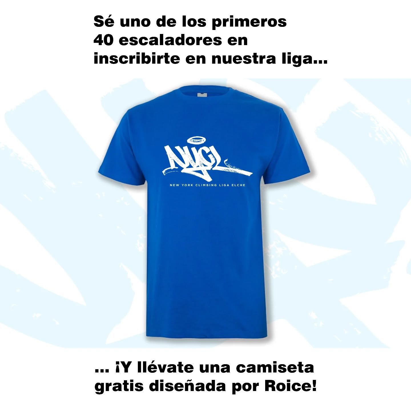 &iexcl;@roice.183 ha dise&ntilde;ado un precioso logo de grafiti para nuestra liga! &iexcl;Inscr&iacute;bete ahora y consigue una camiseta gratis con el dise&ntilde;o (hasta agotar existencias)!

Nuestra liga comienza el mi&eacute;rcoles despu&eacute
