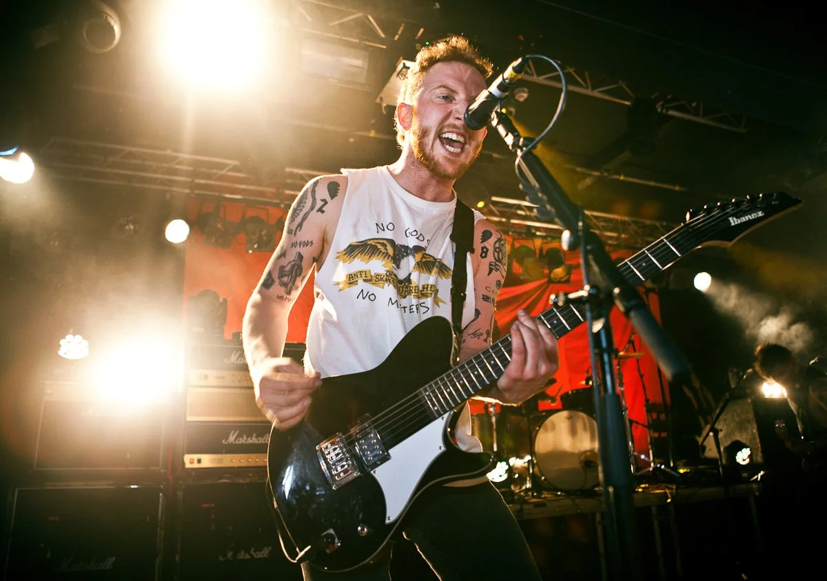 Sheffield band While She Sleeps performing at Nottingham Rock City