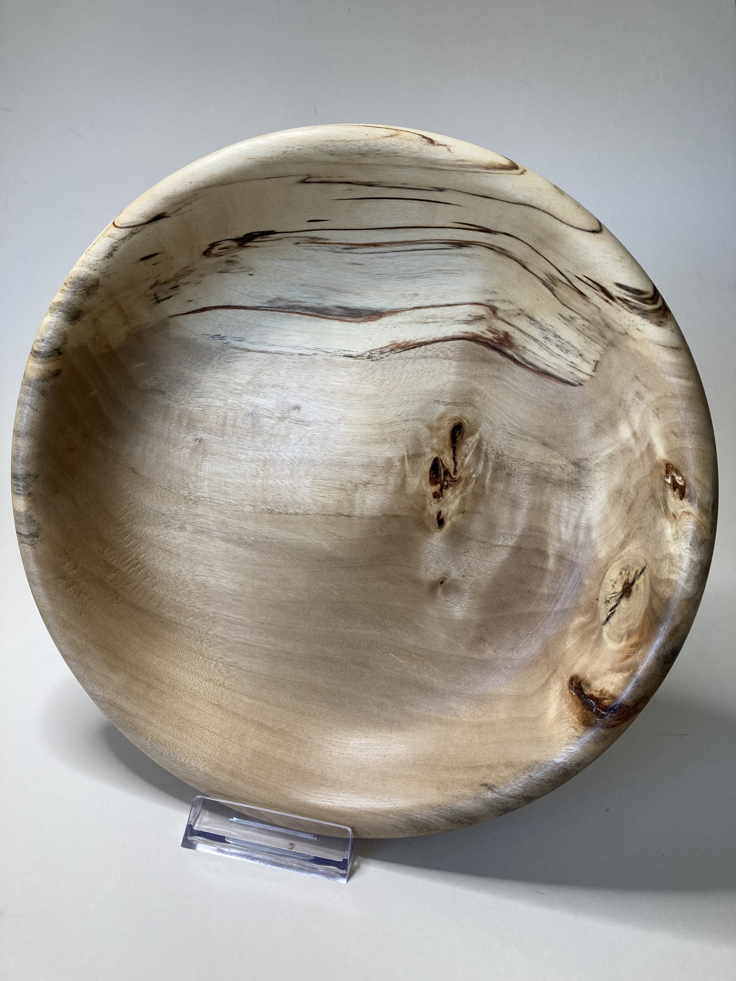 Spalted tulip platter