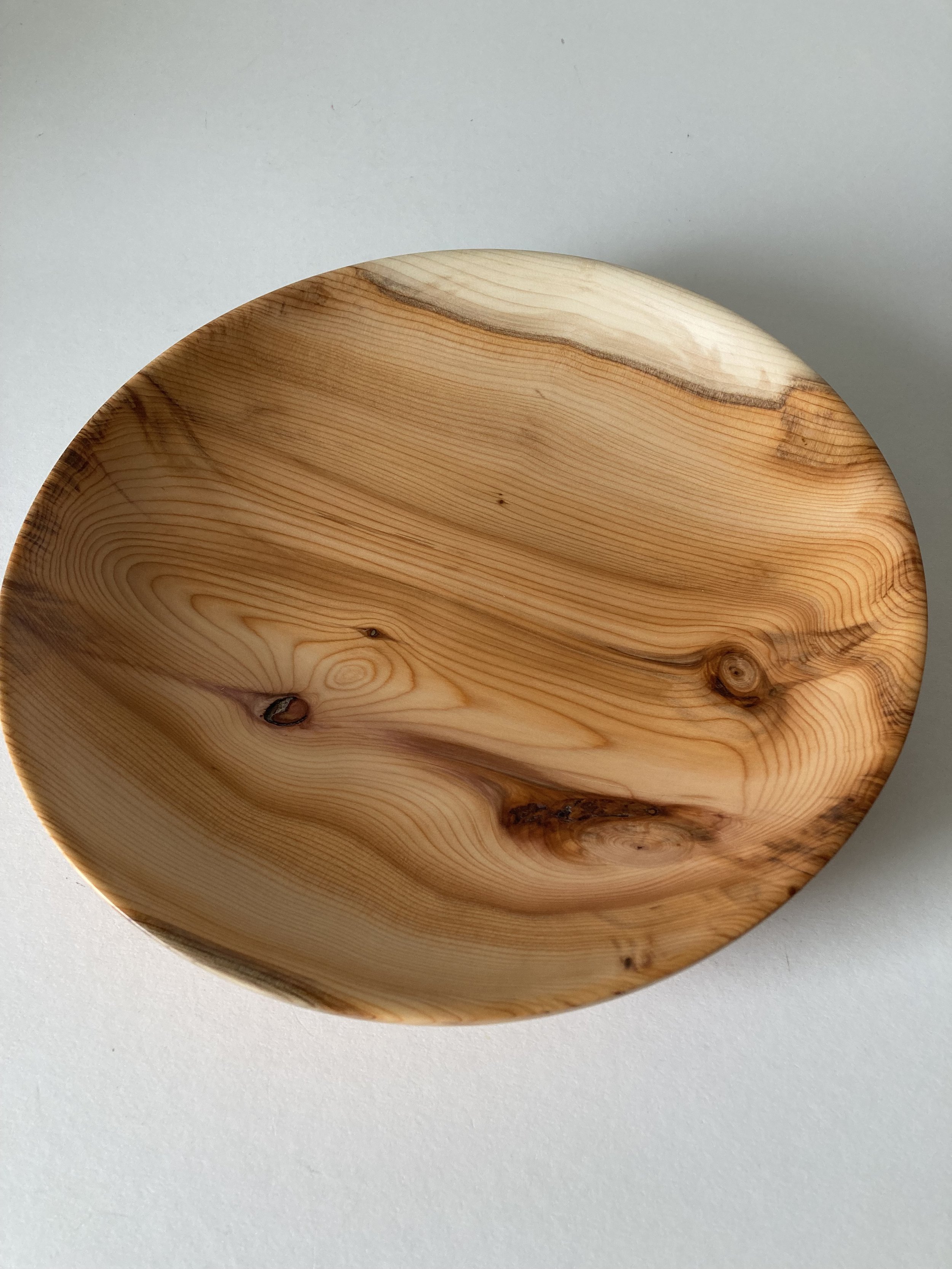 10" Yew Dish