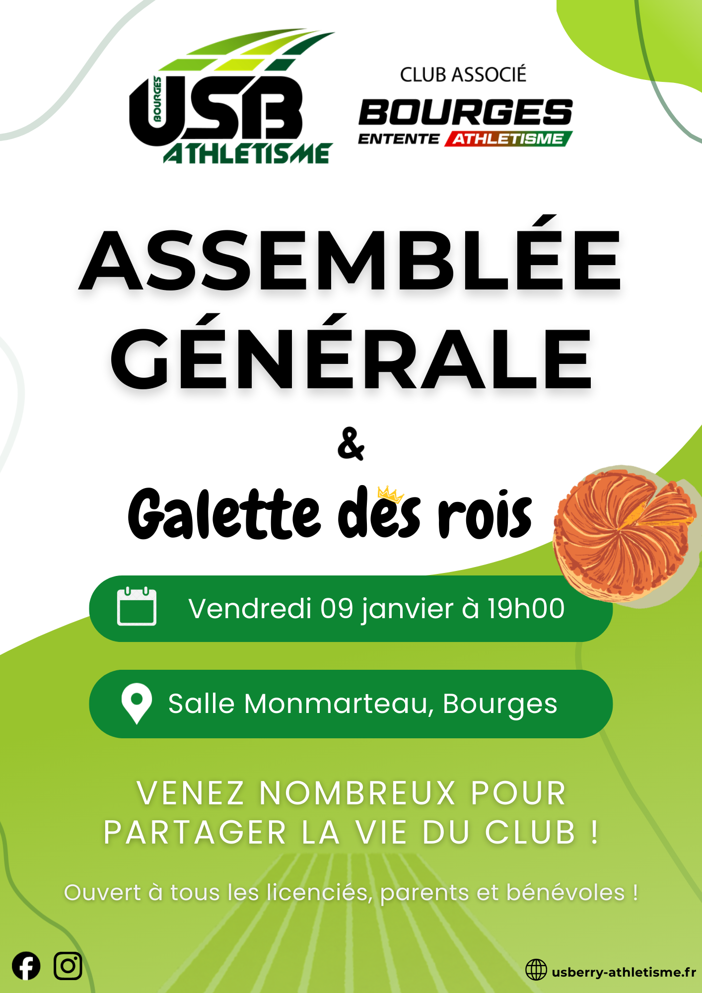Assemblée Générale, galette des rois